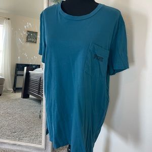 Pink by VS campus tee shirt medium